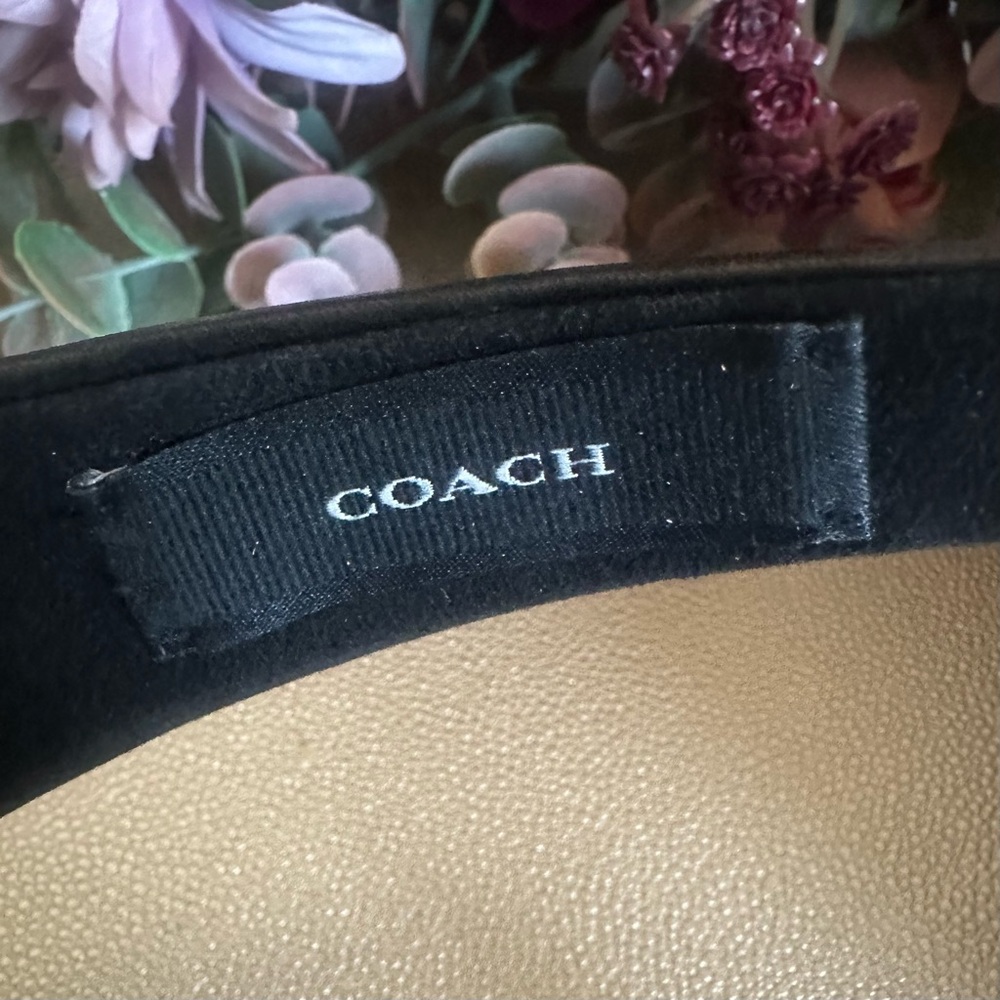 NEW IN BOX Coach Leather Headband - Picture 10 of 13